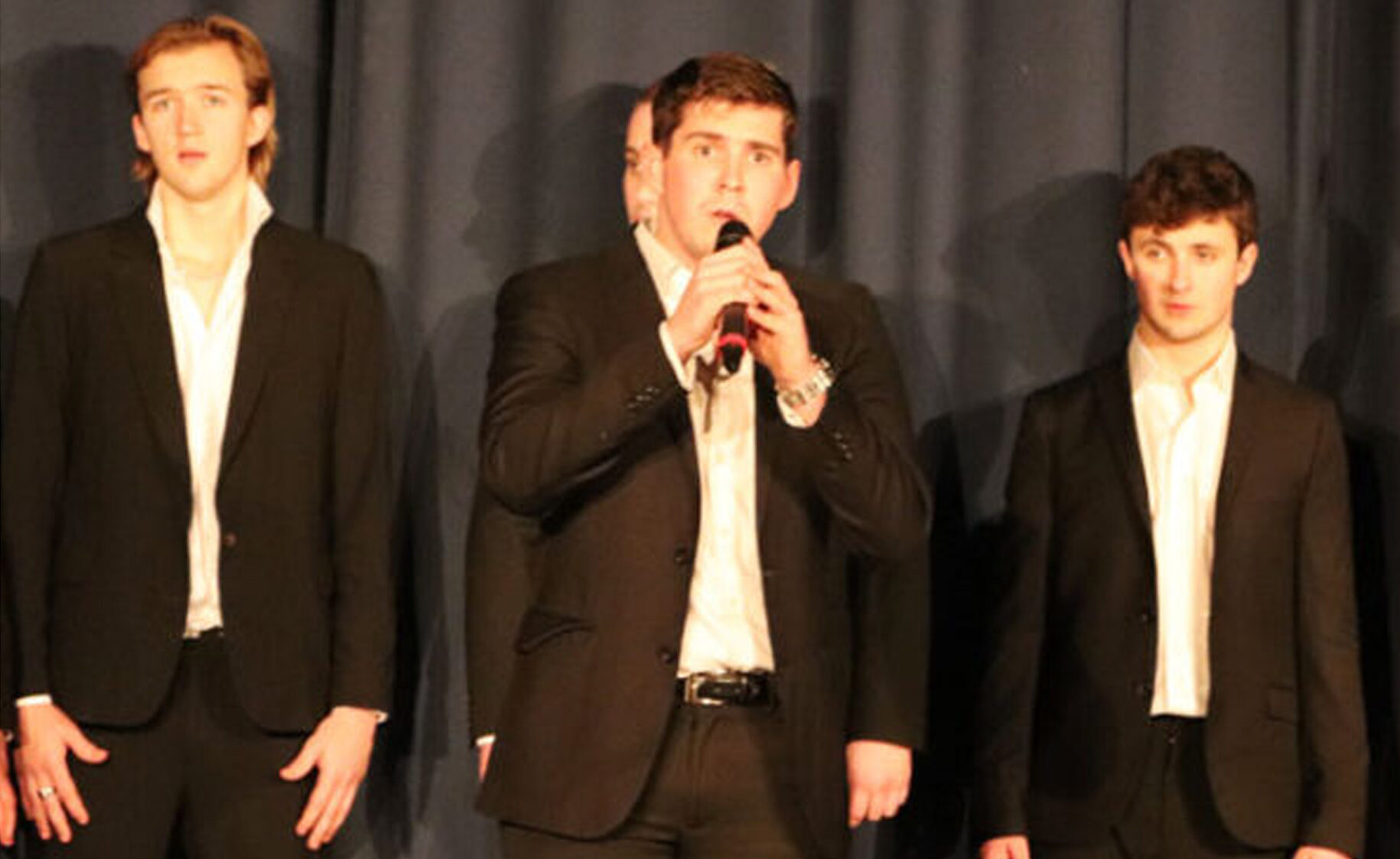 Jaw-dropping harmonies, inventive lyrics and slick dance moves: Thursday night was a cappella night at Downside School as singing sensation The Other Guys performed a medley of songs in the school theatre.