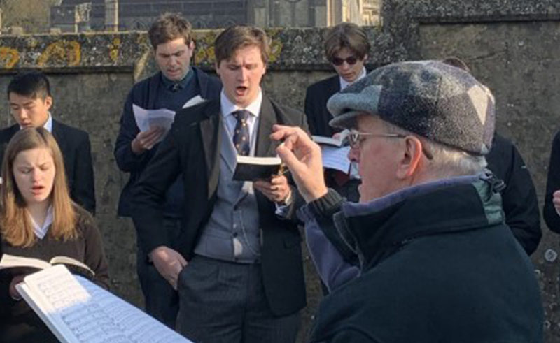 Saturday 1st May 2021 saw the in-person return to one of Downside School's much-loved traditions - the May Morning Madrigals.
