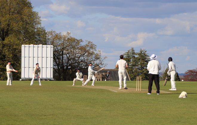 On Thursday 6th May Downside School welcomed Marylebone Cricket Club to the Summer Leaze cricket square and Sheldon Pavilion for the inaugural 30 fixture between the two sides.