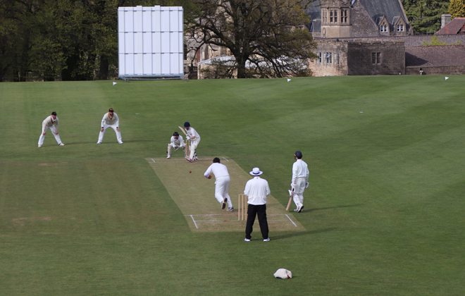 On Thursday 6th May Downside School welcomed Marylebone Cricket Club to the Summer Leaze cricket square and Sheldon Pavilion for the inaugural 30 fixture between the two sides.