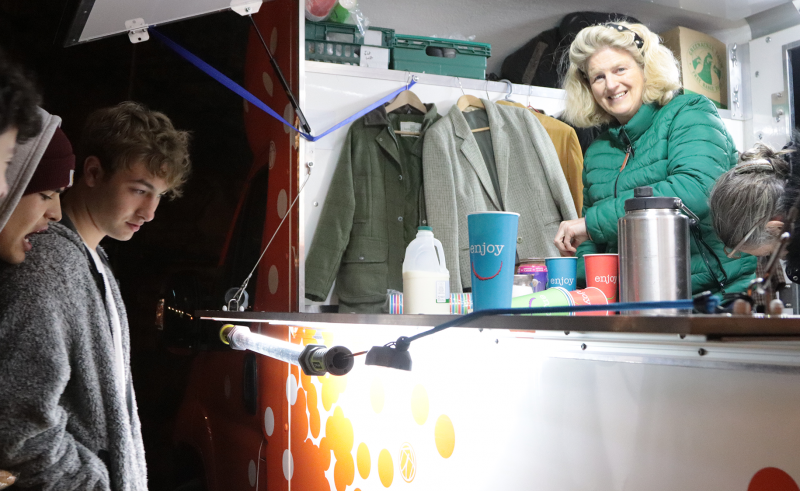 Sleepout March 2022 at Downside School