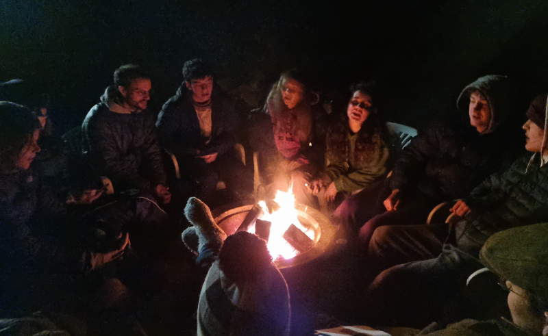Sleepout March 2022 at Downside School
