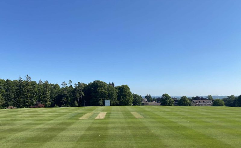 Cricket Pitches at Downside School