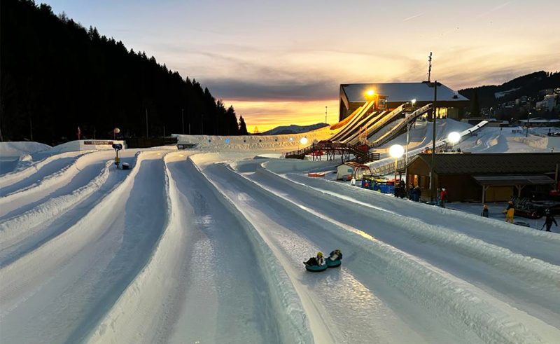 February half term 2023 44 Downside School pupils and 6 members of staff took part in a school ski trip to Leysin, Switzerland.