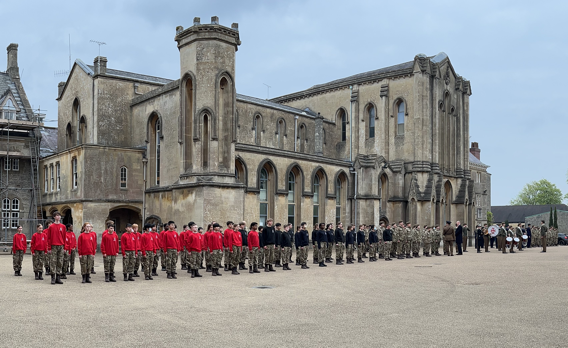 CCF Inspection Day May 2022 at Downside School