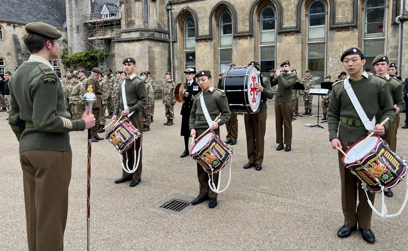CCF Inspection Day May 2022 at Downside School