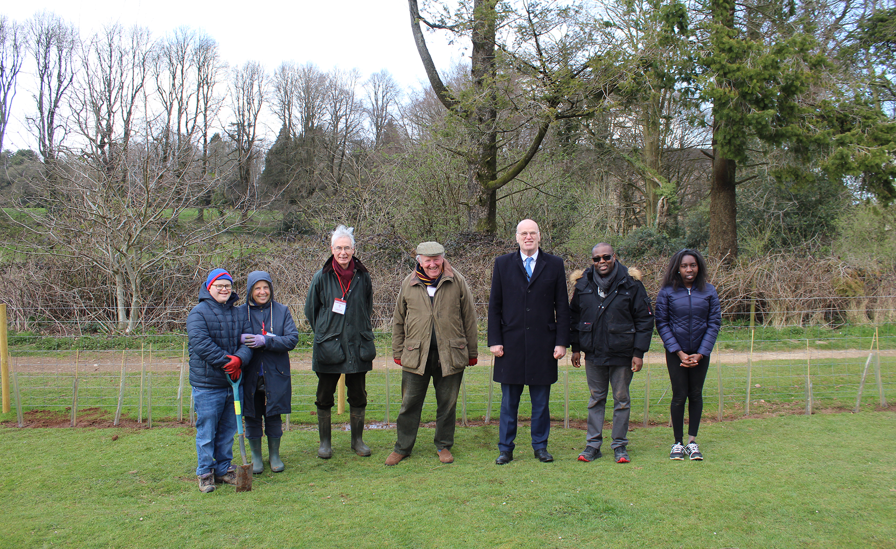 Downside School Tree Week March 2022