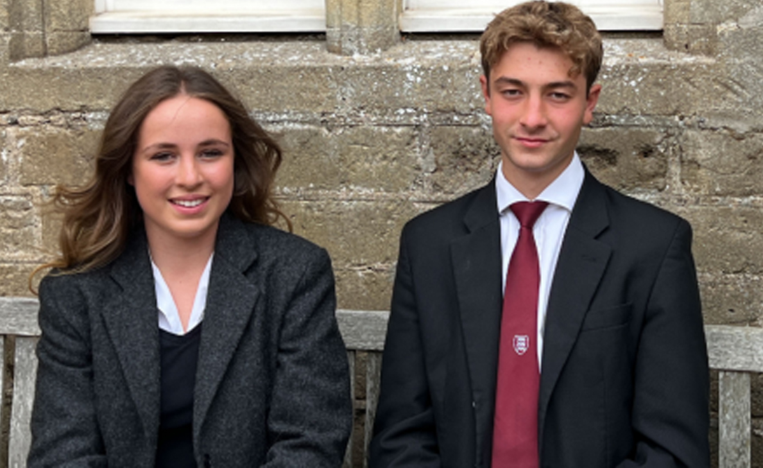We are delighted to announce the new Heads of Downside School for the 2022-23 academic year: Anna and Freddie.