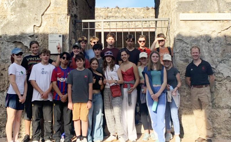 The recent Downside School Bay of Naples trip saw three days (or what felt like six due to a severe lack of sleep) of exploration, culture and gelato.