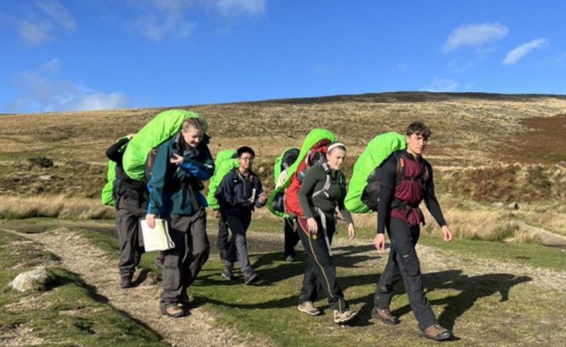 The exciting and challenging weekend programme of events at Downside School includes a wide range of adventure-based activities.