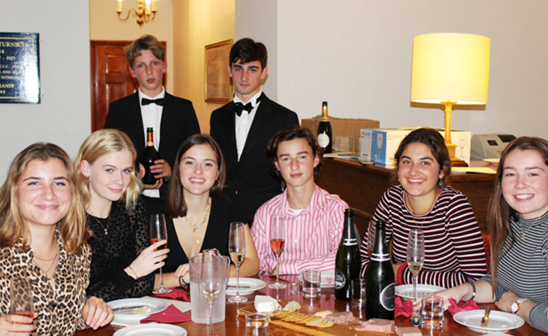 The Vintners Society was founded at Downside School in the Lent Term of 1960 by Peter Dominic Dauthieu (S61) and Peter Fussell (Hon OG).