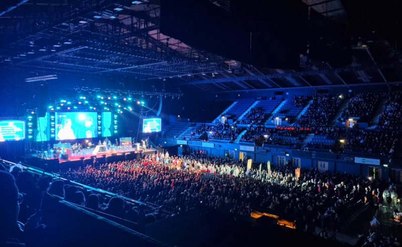 On Saturday 4th of March, Downside School attended the National Catholic Youth Congress called Flame.