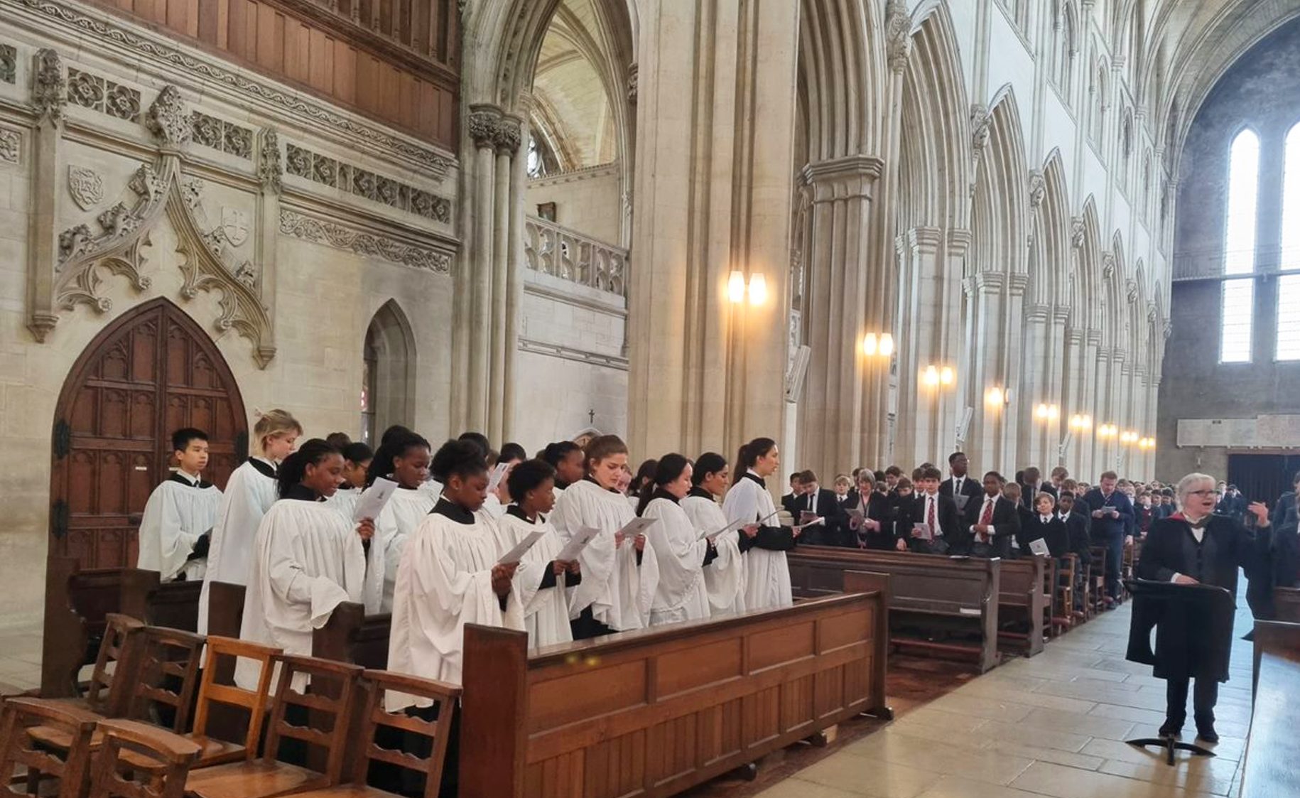 Celebration of St Gregory the Great at Downside School