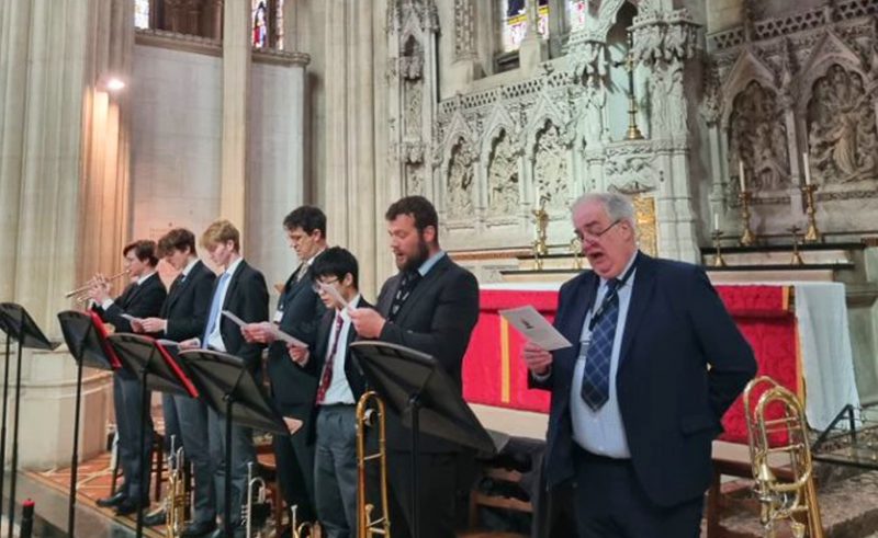 Celebration of St Gregory the Great at Downside school