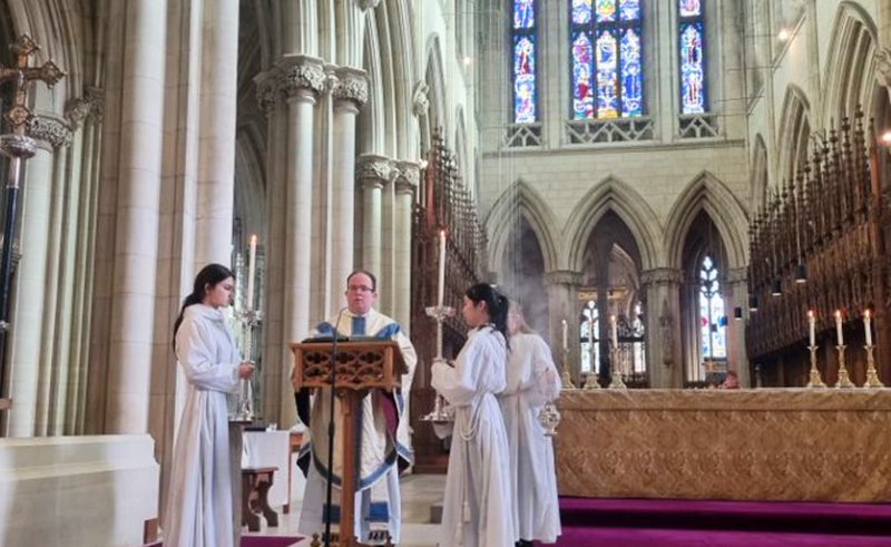 Celebration of St Gregory the Great at Downside school