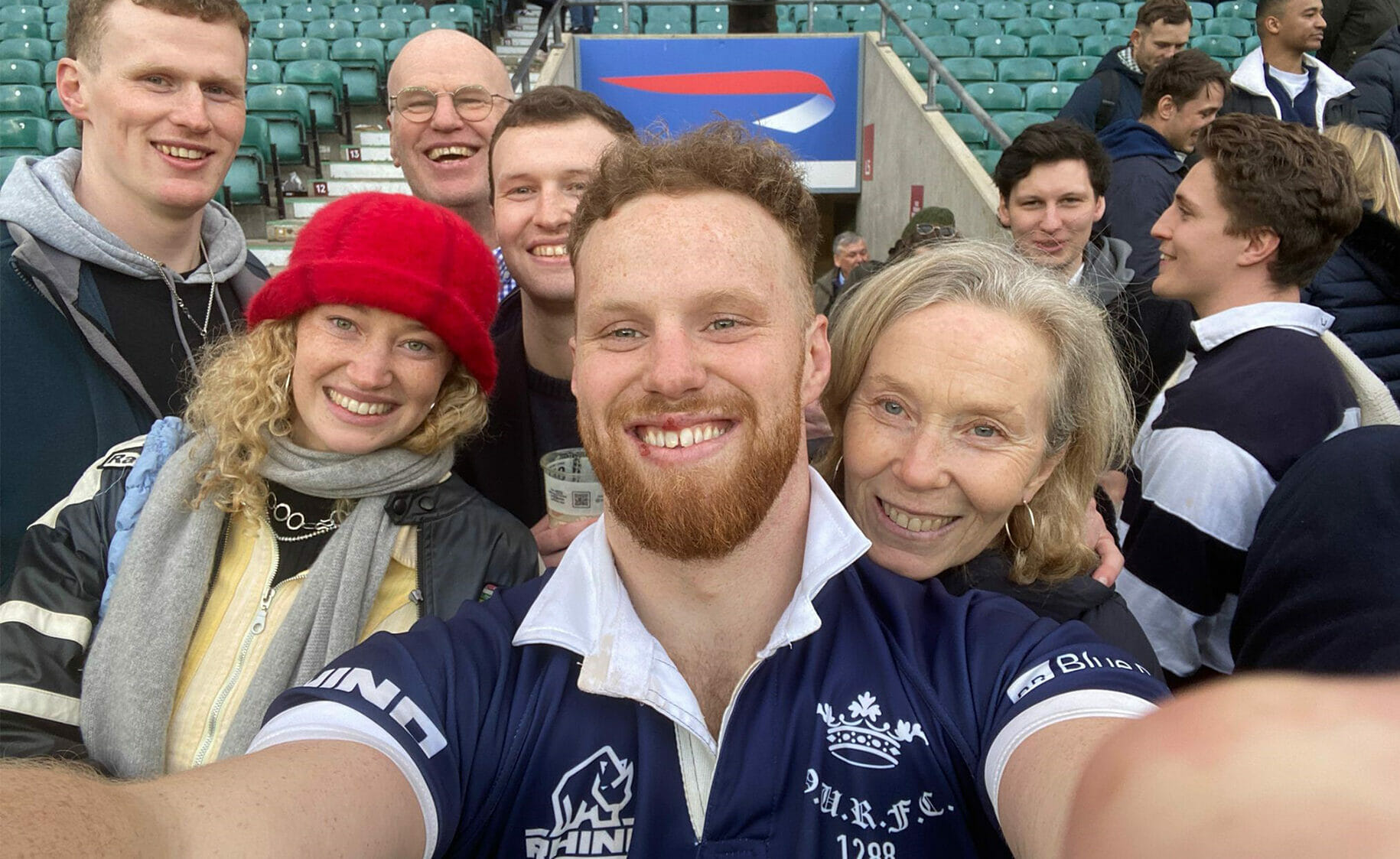 Downside School's Head, Andrew Hobbs, was thrilled to have the chance to join his whole family to watch his son George (R17) play for Oxford in last weekend's Varsity match.