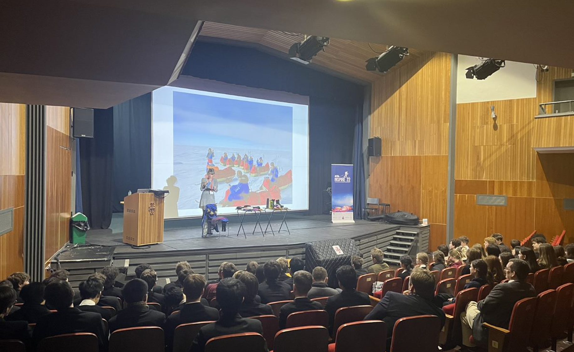 On Wednesday 1st March 2023 we invited Stephanie Innes-Smith to Downside School to take part in our series of Sixth Form lectures.