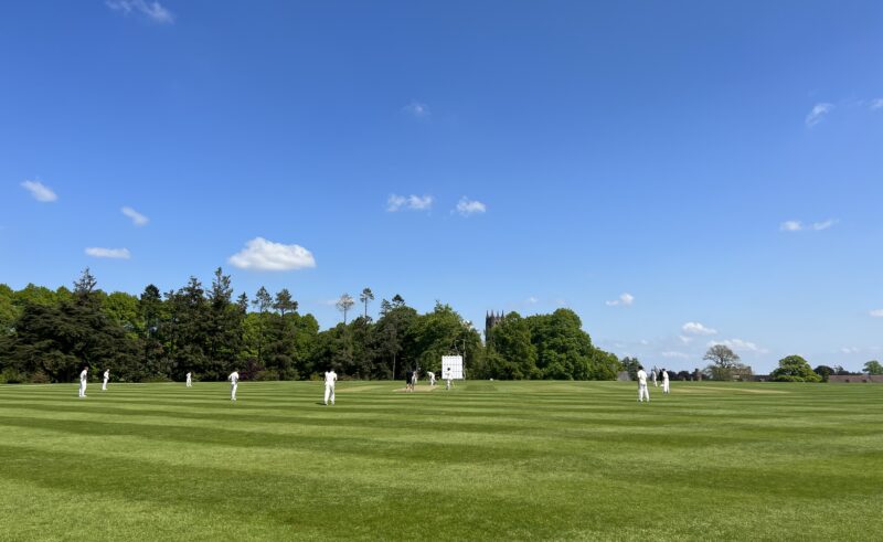 Downside Wanderers Cricket Club fixture against the School 2023
