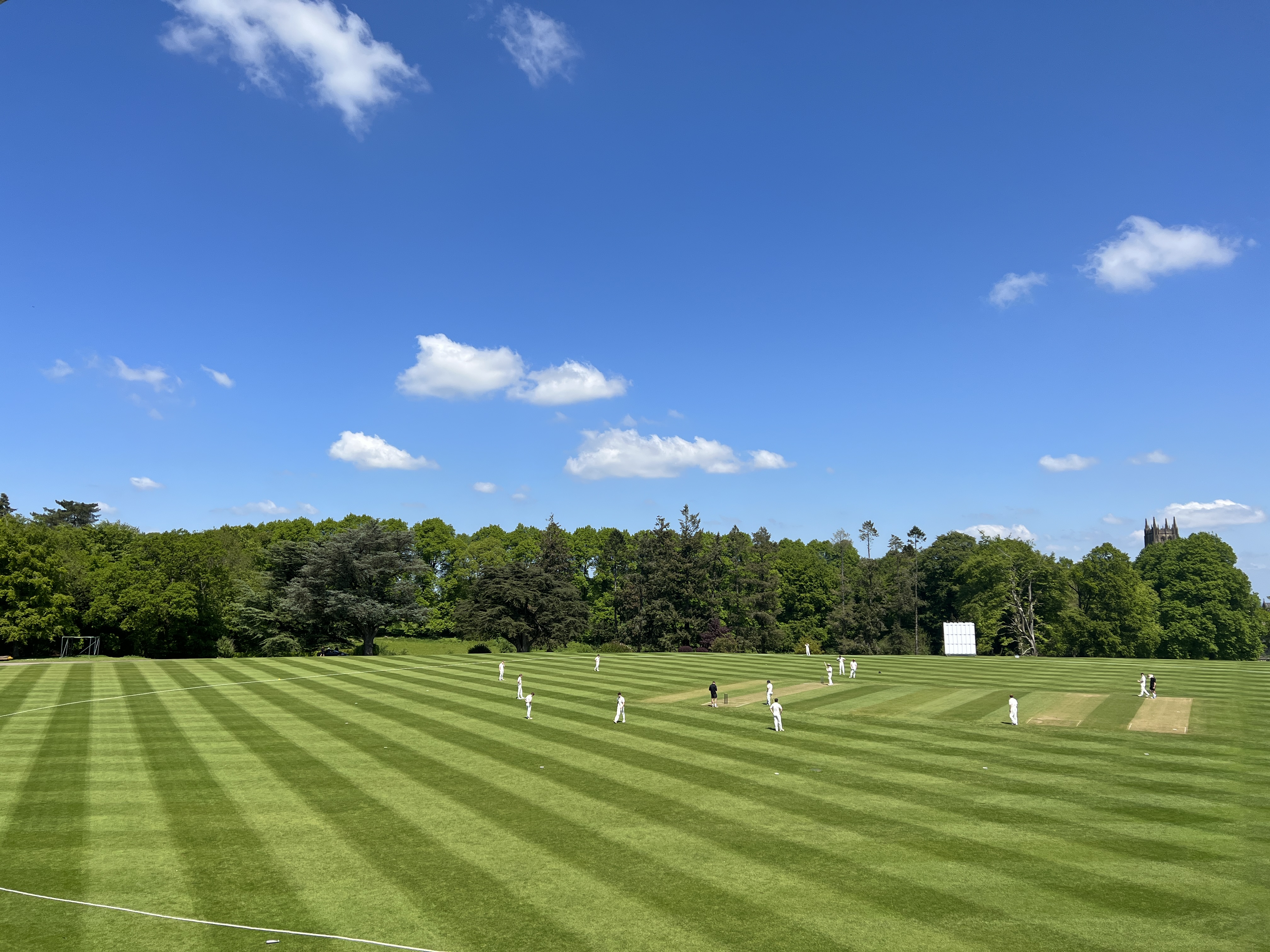 Downside Wanderers Cricket Club fixture against the School 2023
