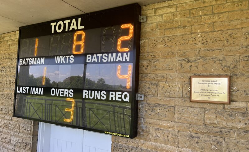 Downside School Wanderers Cricket Club fixture against the School 2023