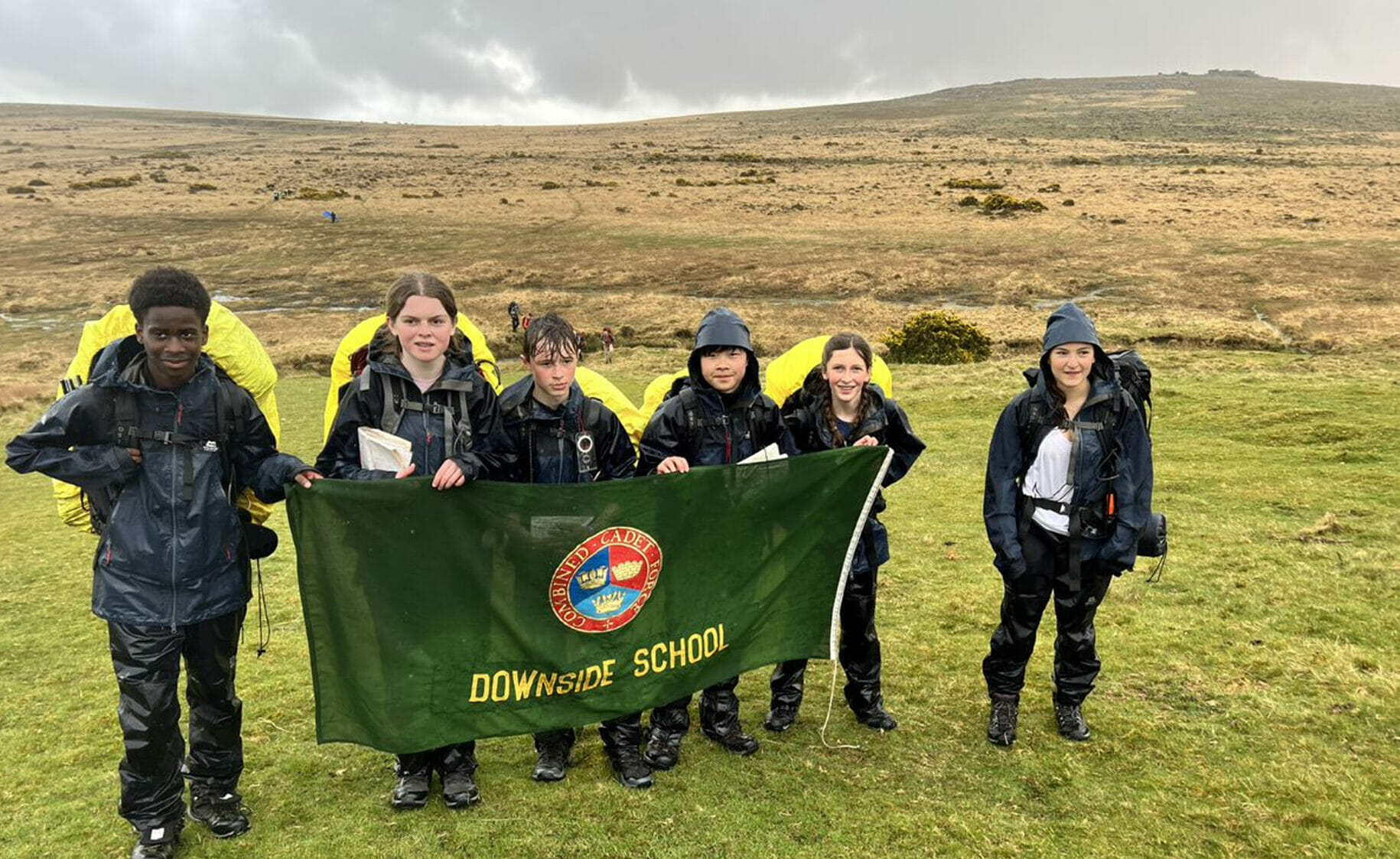 Every year several pupils from Downside School volunteer to take part in the Ten Tors challenge.