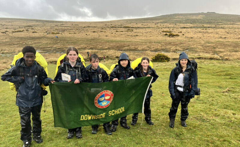 Every year several pupils from Downside School volunteer to take part in the Ten Tors challenge.