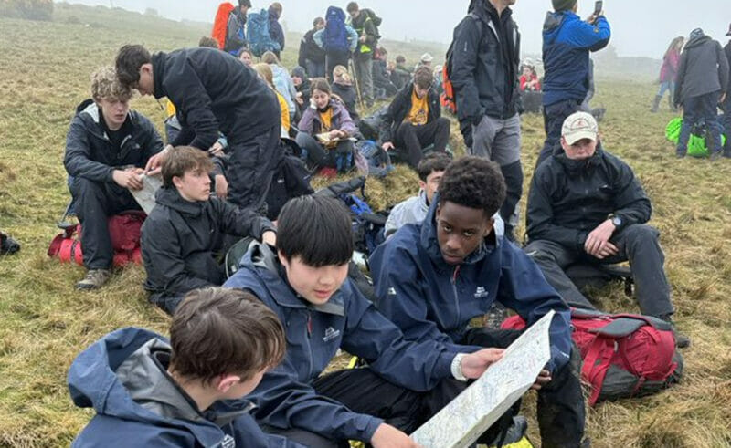 Every year several pupils from Downside School volunteer to take part in the Ten Tors challenge.