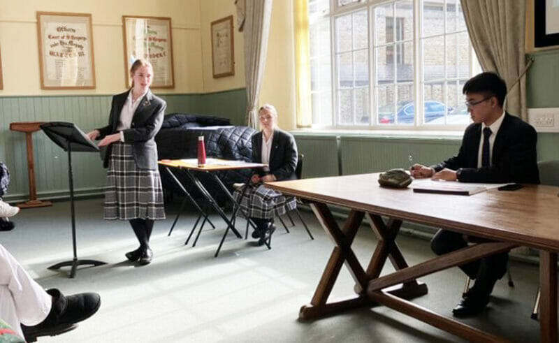 The Downside School Abingdon Society's Debating Final took place on Friday 5th May 2023.