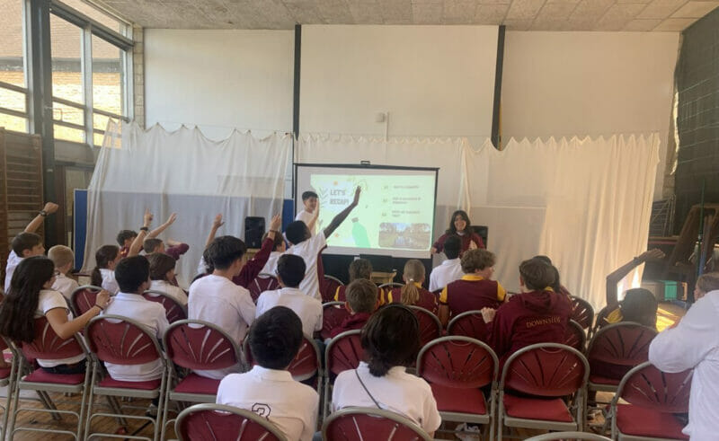 Visit from Colegio del Pilar School in Mexico to Downside School