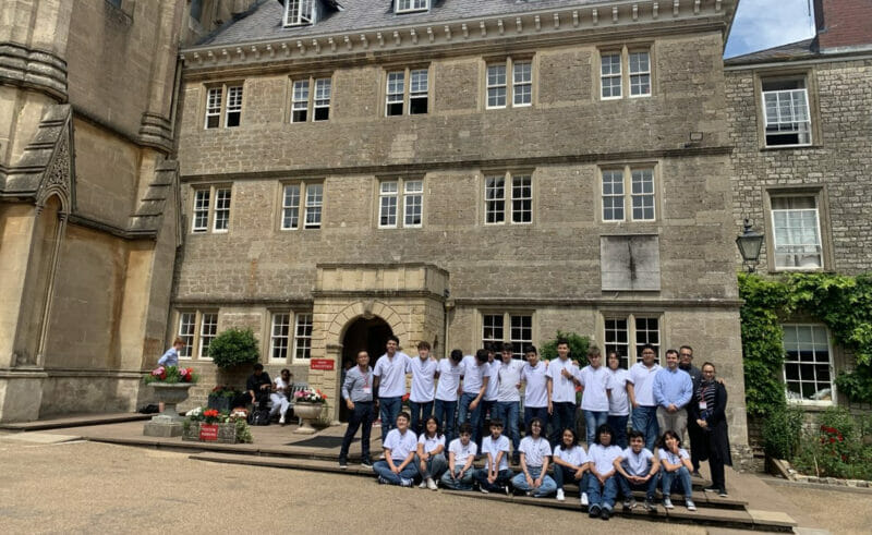 Visit from Colegio del Pilar School in Mexico to Downside School