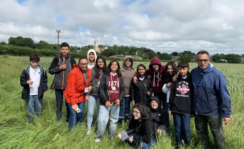 Visit from Colegio del Pilar School in Mexico to Downside School
