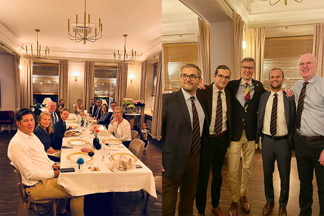 Downside School Old Gregorian Warsaw Dinner 2023