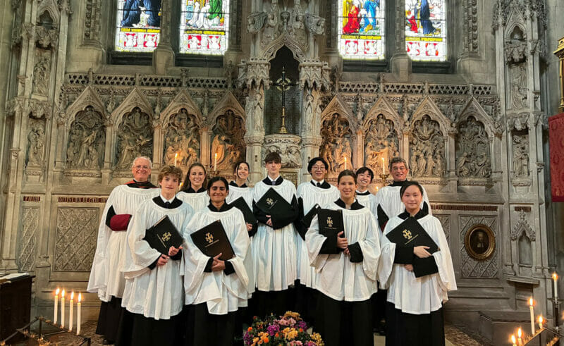 Sunday Mass at Downside School