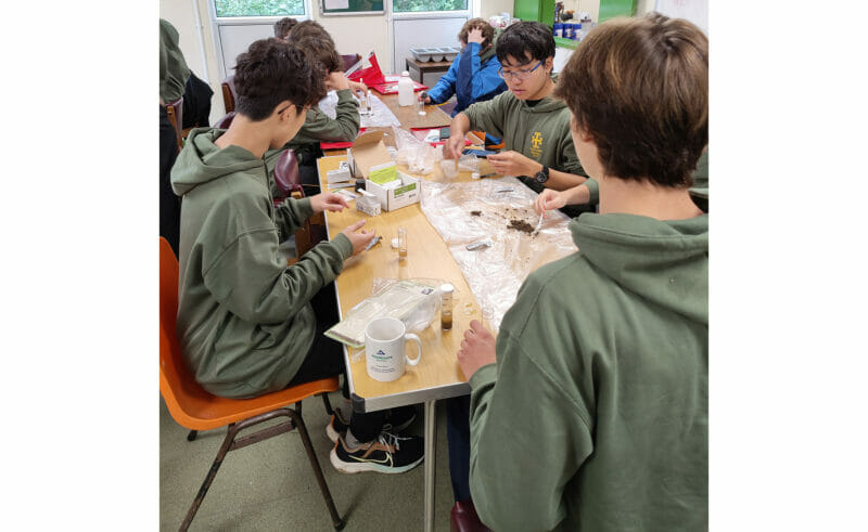 This week, Downside School Upper Sixth science pupils have been taking part in a three day residential field trip to Buckfastleigh.