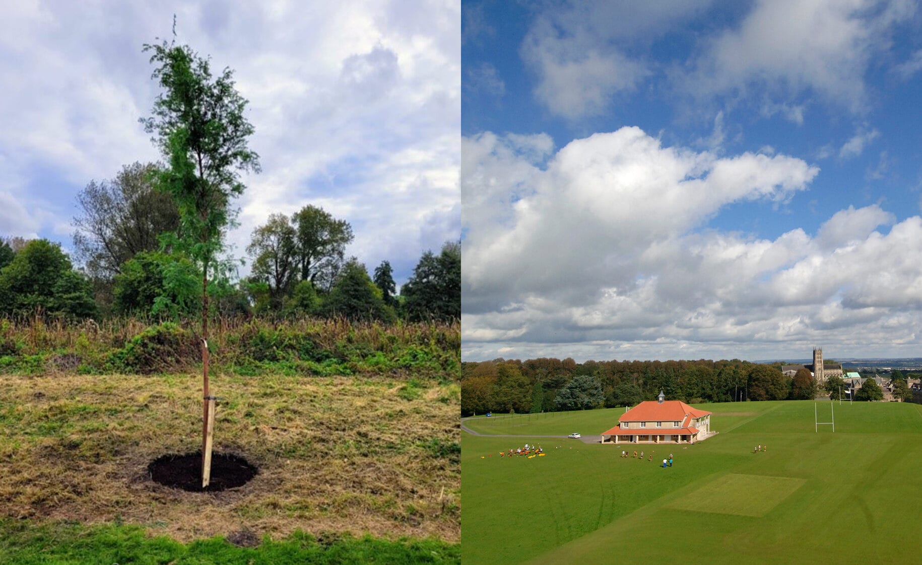 The Downside School Wanderers, initially founded in 1885, were refounded in 1921 and one of the first fixtures in 1922 was against the Old Wykehamists