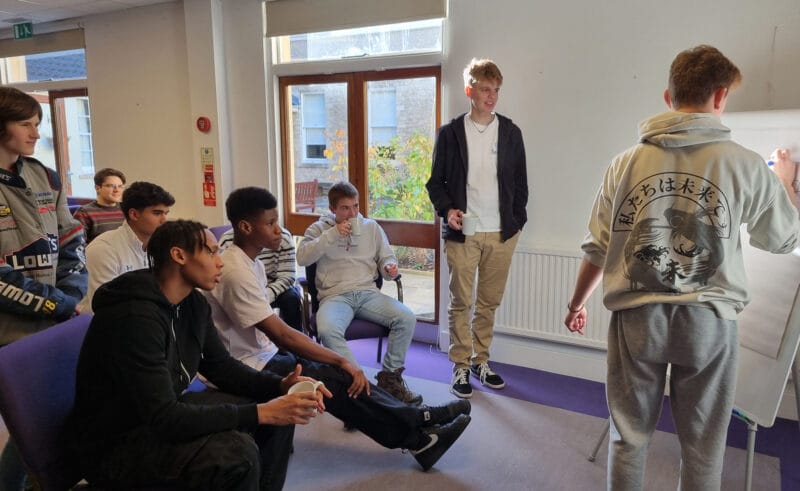 Downside School annual Upper Sixth Form retreat took place on the 14 and 15 of November at the peaceful Ammerdown Retreat Centre.