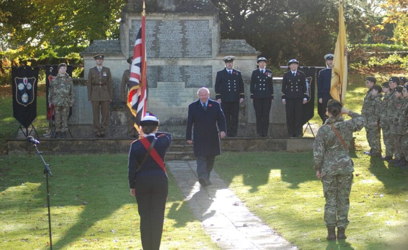 The whole Downside School community came together at the Old Gregorian War Memorial on Saturday 11th November for a Service of Remembrance.