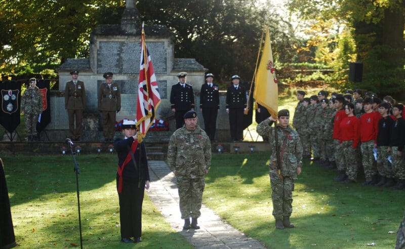 The whole Downside School community came together at the Old Gregorian War Memorial on Saturday 11th November for a Service of Remembrance.