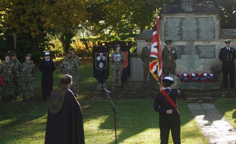 The whole Downside School community came together at the Old Gregorian War Memorial on Saturday 11th November for a Service of Remembrance.