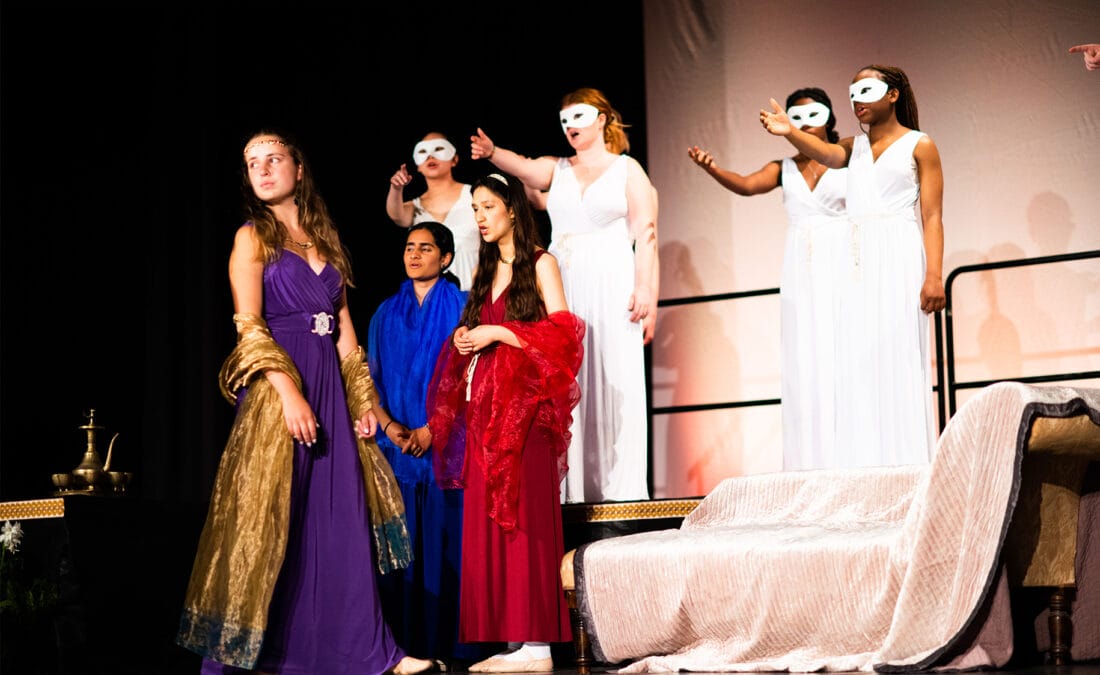 Drama at Downside School provides opportunities for students to get involved in all aspects of theatre making