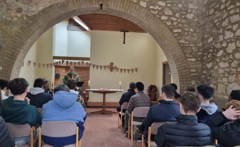 On Tuesday, January 23rd, and Wednesday, January 24th, Downside School Fifth Form participated in their annual retreat at the Ammerdown Centre.