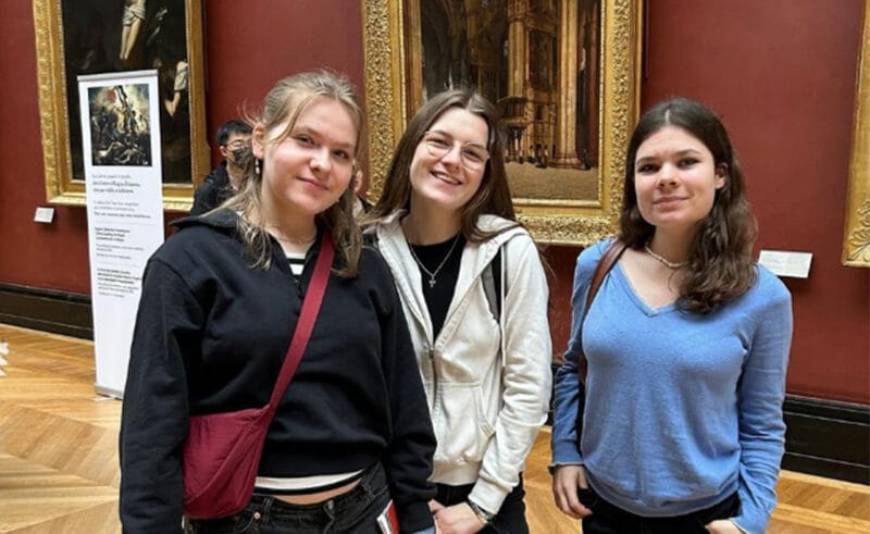 Downside School Sixth Form pupils studying Art and History of Art have recently returned from an incredible five day study tour to Paris.