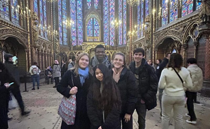 Downside School Sixth Form pupils studying Art and History of Art have recently returned from an incredible five day study tour to Paris.