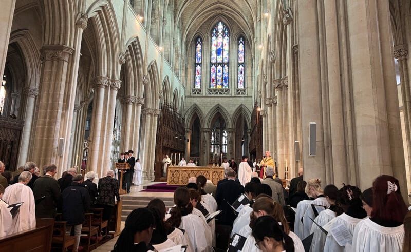 It was a pleasure to welcome so many members of the Petre Society and their guests to Downside School on Tuesday 12th March.