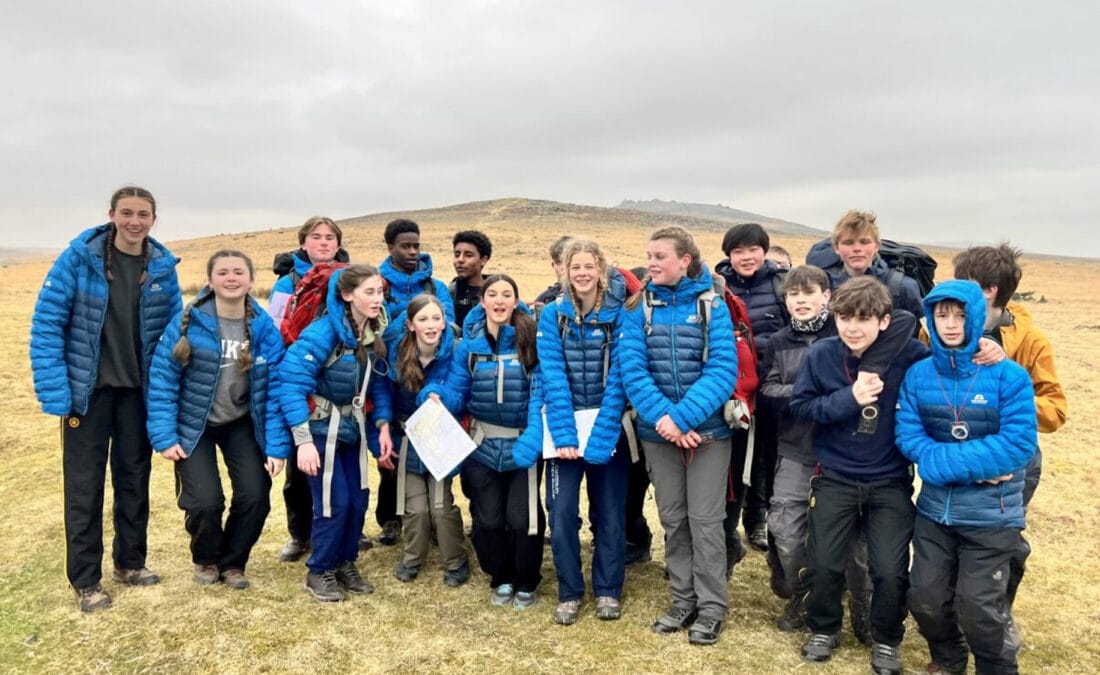 Every year several pupils from Downside School volunteer to take part in the Ten Tors challenge.