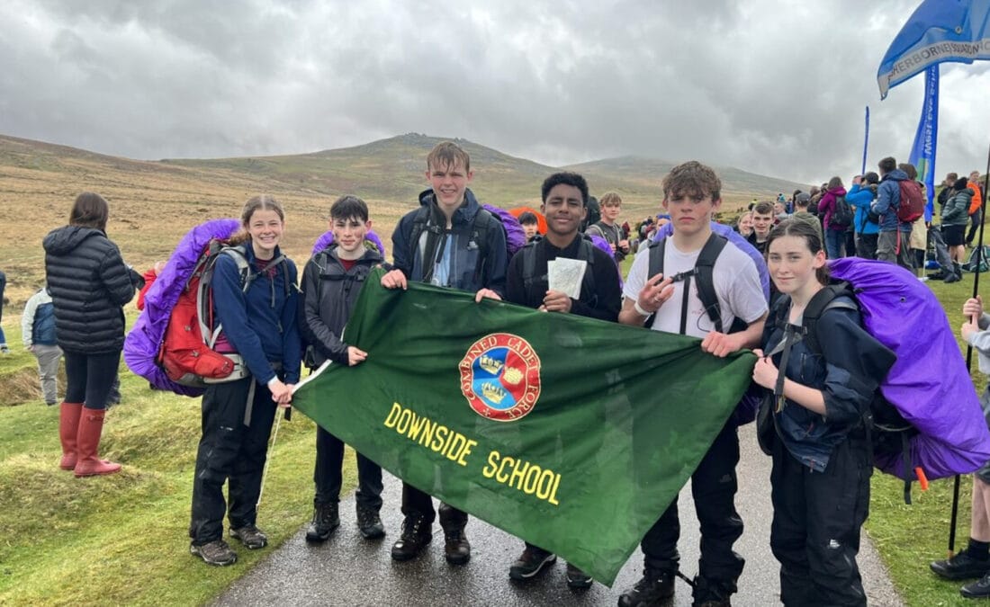 Every year several pupils from Downside School volunteer to take part in the Ten Tors challenge.