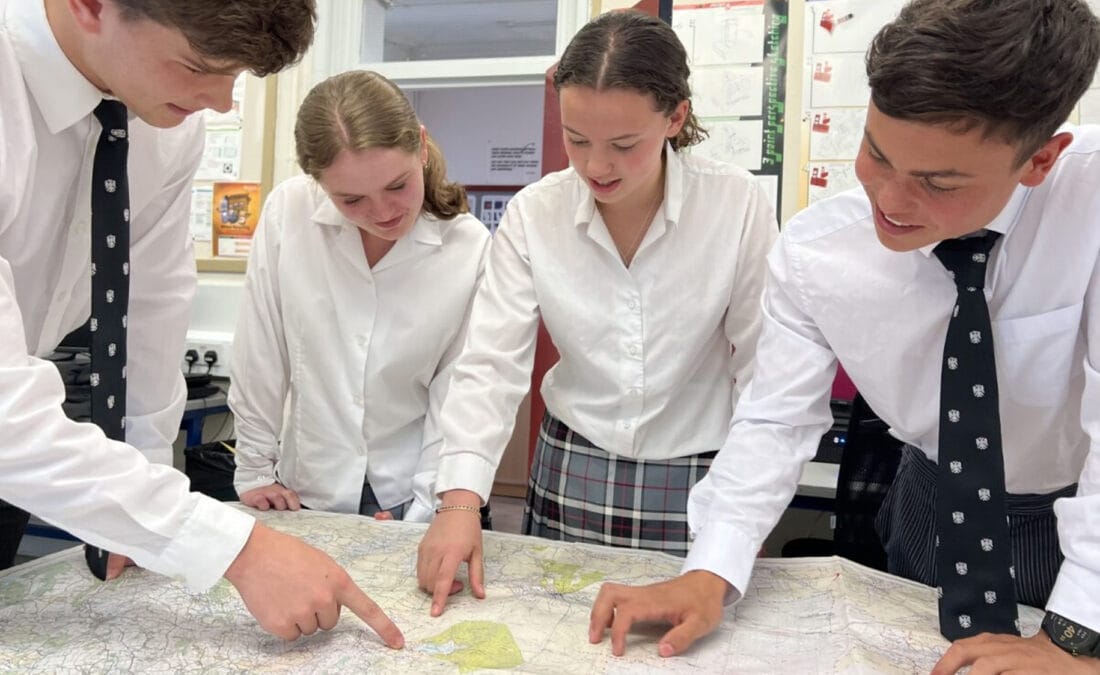 Every year several pupils from Downside School volunteer to take part in the Ten Tors challenge.