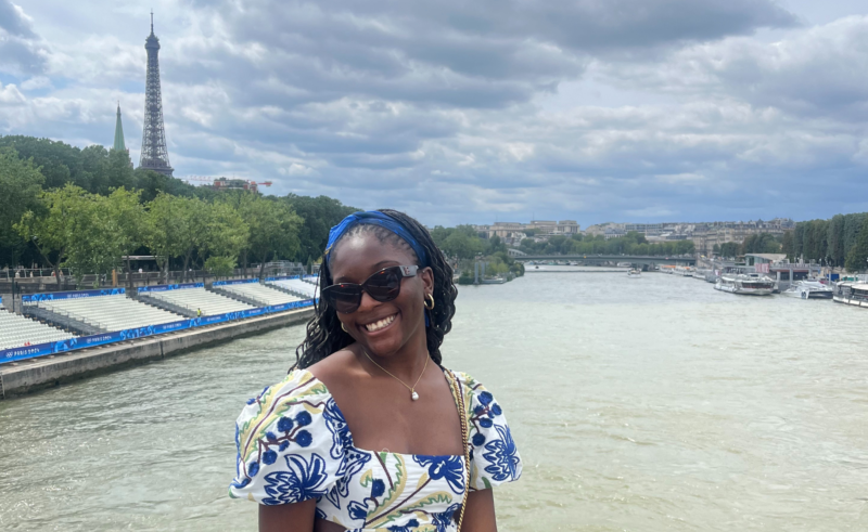 Downside School's Stephanie Jedy Agba in Paris