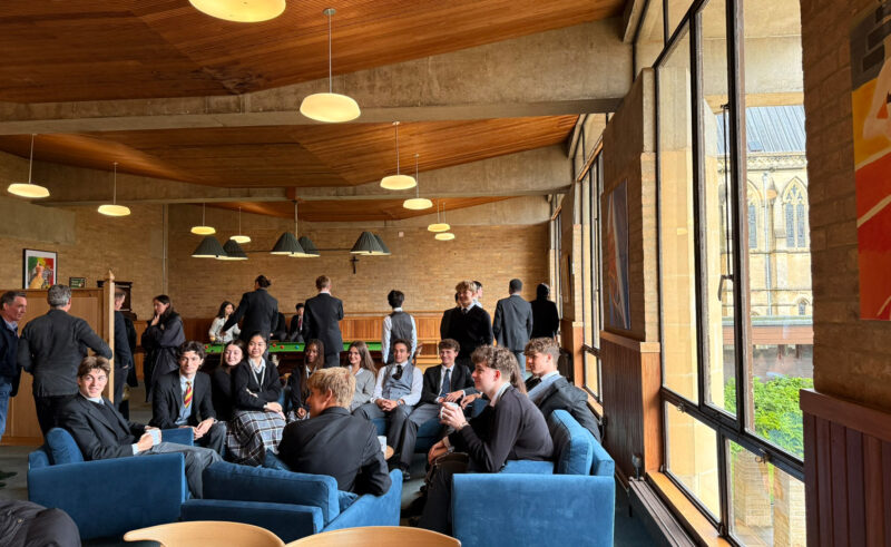 Andrew Hobbs was delighted to share the opening of the new Downside School Sixth Form Centre with pupils, staff, parents and the Downside Association on Friday 27th September.