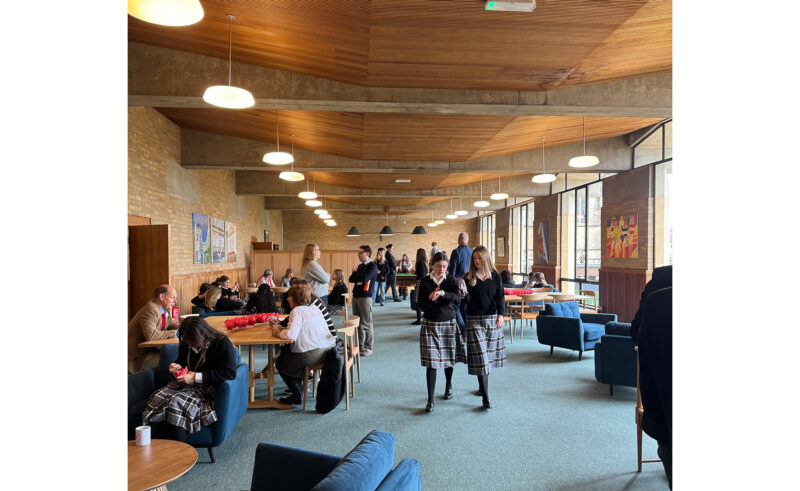 Andrew Hobbs was delighted to share the opening of the new Downside School Sixth Form Centre with pupils, staff, parents and the Downside Association on Friday 27th September.